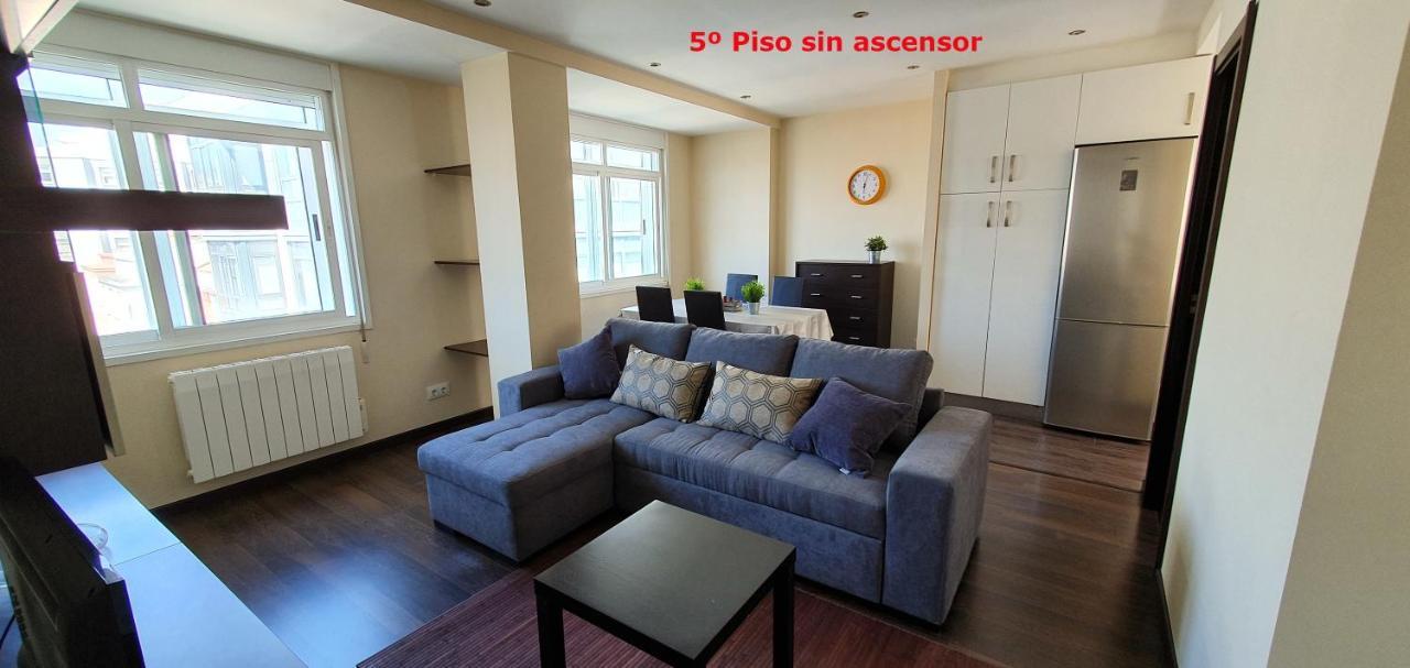 Coqueto Apartamento De 2 Habitaciones En Zona Estacion Tren La Coruña Eksteriør bilde
