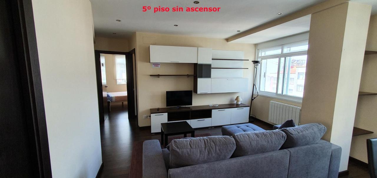 Coqueto Apartamento De 2 Habitaciones En Zona Estacion Tren La Coruña Eksteriør bilde